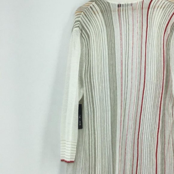 Nic + Zoe Festival Open-Front Knit Cardigan - Picture 6 of 9